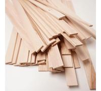 500x Bâtonnets de mélange | Lattes | Spatules en bois | Culture de plantes | Bâton de mélange pour mélanger peintures/vernis/résine époxy | Artisanat + Peinture | 258x16x3mm en bois de hêtre