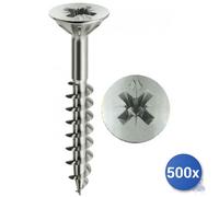 500X Vis Autoperceuses Pour Panneau Panelvit Chromiting&REG; Mustad Tsp Pz
