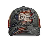 501 Chapeaux Pare-Soleil Lowa Us Flag Fier Patriotique 4 Juillet Idée Cadeau Fête De L'Indépendance Unisexe Chapeau De Golf Protection Solaire Respirant Casquette Trucker pour Camping Pêche