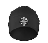 501 Femme Homme Bonnet Thermique Chrétien IC XC Nika Orthodoxe Orientale Bonnet Chapeau Doux Bonnet d'hiver Chaud Bonnet De Ski pour Hiver Ski Quotidien