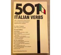 501 verbes italiens – Conjugués à tous les temps, format facile, classés alphabétiquement