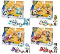 5010996111289 - Colis 4 pcs Star Wars Young Jedi figurines avec véhicules assort