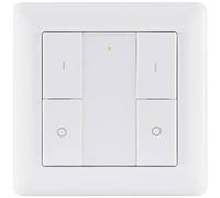 50134 SH ZB Wandtaster Doppelwippe On/Off/Dimm Paulmann Home Commutateur sans