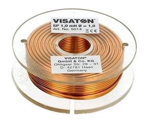 5014 Inductance: bobine à air 1mH 0,55ΩØ: 58mm H: 18mm Øde brin: 1mm VISATON