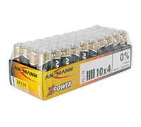 [5015681] ANSMANN Paquet de 40 Piles alcaline "X-Power" Mignon AA LR6