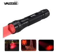 501B Red VASTFIRE-Mini lampe de poche rouge 9LED, torche de poche, imagerie de veine 625nm, recherche de veine, infirmière soignante, chasse, mode 1 ""Nipseyteko