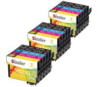 502 XL Cartouche d'encre compatible Epson 502 multipack pour Epson XP-5100 WF-2860 XP-5105 WF-2865