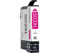 502 XL Magenta Compatible avec Epson 502 502XL Cartouches d'encre M, pour Expression Home XP-5100 XP-5105 XP-5150 XP-5155, Workforce WF-2860 WF-2865 WF-2880 WF-2885 DWF