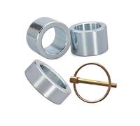 502120 Kit d'entretoises de hauteur compatible avec King Kutter FM-048 FM-046 10-148 12-089 M8 Lynch pin RFM et Country Line Finish modèles tondeuses