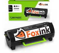 502H 50F2H00 Toner Cartouche Compatible pour Lexmark MS410dn pour Lexmark MS310 MS310d MS310dn MS312dn MS315dn MS410d MS410dn MS415dn MS510dn MS610de MS610dn MS610dte MS610dtn Imprimante 5000 Pages