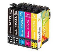 502XL Cartouche d'encre pour Epson 502 multipack XL pour Epson Expression Home XP-5100 XP-5105