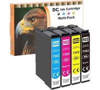502Xl Cartouches D'Encre Compatible Pour Epson 502 502 Xl Pour Epson Workforce Wf-2860 Wf-2860Dwf Wf-2865 Wf-2865Dwf, Expression Home Xp-5100 Xp5100 Xp-5105 Xp5105 (1Noir 1Cyan 1Ma[ENC944333]