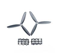 5030 5045 6030 6045 Lot de 2/4 hélices CW CCW à 3 lames pour quadricoptère FPV Racing 250, 5 x 3, 5 x 4,5, 6 x 3, 6 x 4,5, avec tige de 5 mm, noir