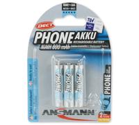 [5030142] Ansmann Pack 3 batterie maxE NiMHMicro AAA 800 mAh DECT PHONE