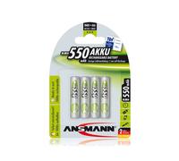 [5030772] Ansmann Pack de 4 accus AAA Micro 1,2V 550mAH maxE+