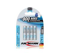 [5035042] ANSMANN Blister de 4 accu maxE NiMH, Micro (AAA) 800 mAh