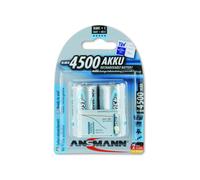 [5035352] ANSMANN Blister de 2 accus NiMH maxE, Baby (C), 4.500 mAh