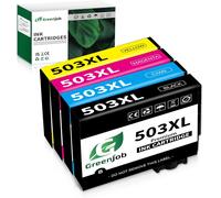 503Xl Compatible Cartouche D'Encre Pour Epson 503 Xl Pour Epson Expression Home Xp-5200 Xp-5205 Xp5200 Xp5205 Workforce Wf-2960 Wf-2965 Wf2960 Wf2965 Wf-2960Dwf Wf-2965Dwf (Paquet De 4)