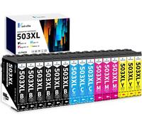 503XL Multipack Ink Cartridge for Epson 503 XL for Epson Expression Home XP-5200 XP-5205 XP5200 XP5205 Workforce WF-2960 WF-2965 WF2960 WF2965 WF-2960DWF WF-2965DWF (Pack of 15)