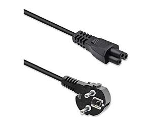 50458 Câble 3x1mm² PVC 1,5m noir 2,5A 250V QOLTEC