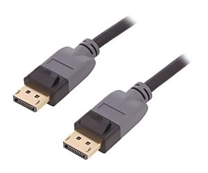 50467-QOL1 50467 Câble Displayport Mâle, recto verso 2 m noir QOLTEC