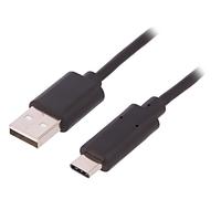 50484 Câble USB 2.0 USB A Mâle,USB C Mâle 1,8m QOLTEC