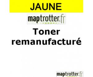 504A - CE252A - Toner jaune compatible HP - 7 000 pages