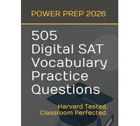 505 Digital SAT Vocabulary Practice Questions