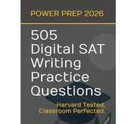 505 Digital SAT Writing Practice Questions