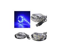 5050 led lumineux 2m usb ont mené des lumières de bande tv back light color changeant le bleu - bleu