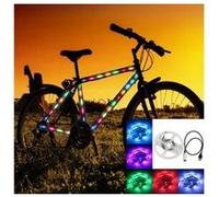 5050 led lumineux 2m usb ont mené des lumières de bande tv back light color changeant le multicolore - multicolore
