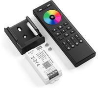 5050Smd Cob Rgb C03W Wifi Contrôleur&Rc03Rfb Télécommande Kit Contrôleur 4 Zones Rf 2.4Ghz Sans Fil Contrôle De Groupe Pwm Rgb(+V R G B) 4Pin Bande Led Néon Corde Lumière Dc12V Dc24V