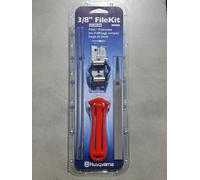 Husqvarna Kit de limes d’affûtage 505698125 H25 4,8 mm pour chaîne de tronçonneuse 325’