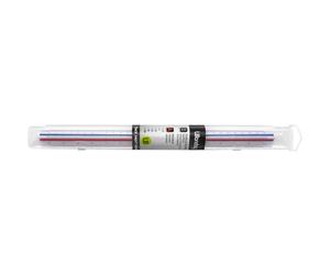 [506031-5] Wonday Lot de 5 Echelles de réduction Arpentage, en plastique, blanc