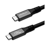 50669 Câble Thunderbolt 3,Thunderbolt 4,USB 4.0 1m 4K,8K 40Gbps QOLTEC