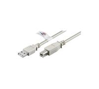 [50832] Goobay Câble Hi-Speed USB 2.0 Type B Gris 3m