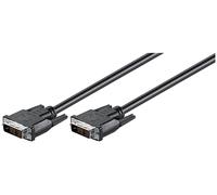 [50850] Goobay Câble DVI-D Single Link Full HD, nickelé DVI-D Single-Link (18...