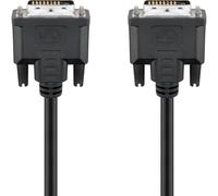 [50851] Goobay Câble DVI-D Dual Link Full HD 2m Noir