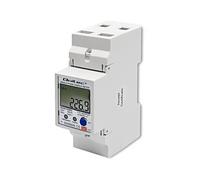 50882 Compteur numérique, montage pour rail DIN 1 phase LCD 230V QOLTEC