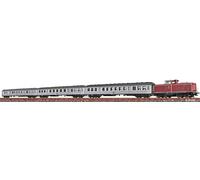 50898 H0 Kit de train N 2570 avec BR 212 et train de passagers, DB, Ep. IV, DC-Sound-Extra
