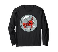 508th Airborne Red Devils Vintage WW2 Manche Longue