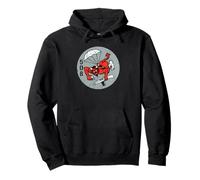 508th Airborne Red Devils Vintage WW2 Sweat à Capuche
