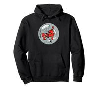 508th Airborne Red Devils Vintage WW2 Sweat à Capuche