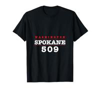 509 Indicatif Spokane Washington Fierté Locale T-Shirt