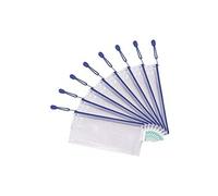 TARIFOLD 509041 poche zippée Fermeture Éclair, DIN long, PVC, bleu Bleu G