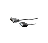 50989 Câble D-Sub 15pin HD Mâle,DVI-I (24+5) Mâle 1m Goobay