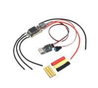 50A Brushless ESC AM32 APE32 Bec 7.4-8.4V 2-6S Compatible avec Les Voitures et Les Robots RC à l'échelle 1/8 1/10 adaptés à Divers modèles(AM32 50A)