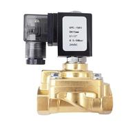 50bar 2 Way High Pressure Brass Solenoid Valve For Air Argon Nitrogen G1/2" Normal Open GPE-15K Blow Molding Machine Valve(DC12V)