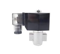 50bar 90bar 2 Way SS304 Water High Pressure Solenoid Valve Normally Open 1/4" 380V 220V GSPG-01K GSPG-M02K NO(DC12V_50BAR)