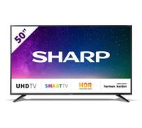 TV LED 4K 127 cm SHARP 4T-C50BJ2EF2NB , Classe Energetique: A+